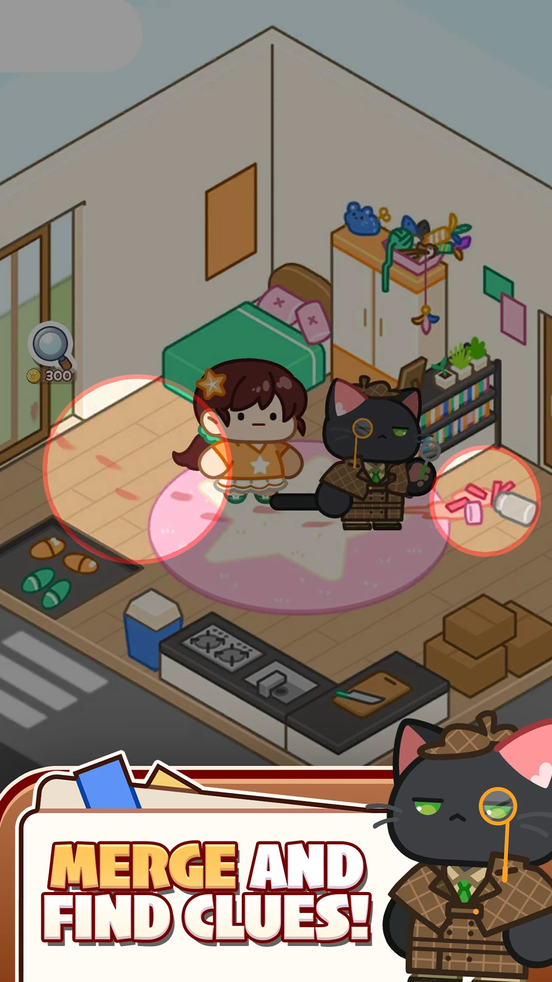 Merge Cat Town : Mystery Merge screenshot