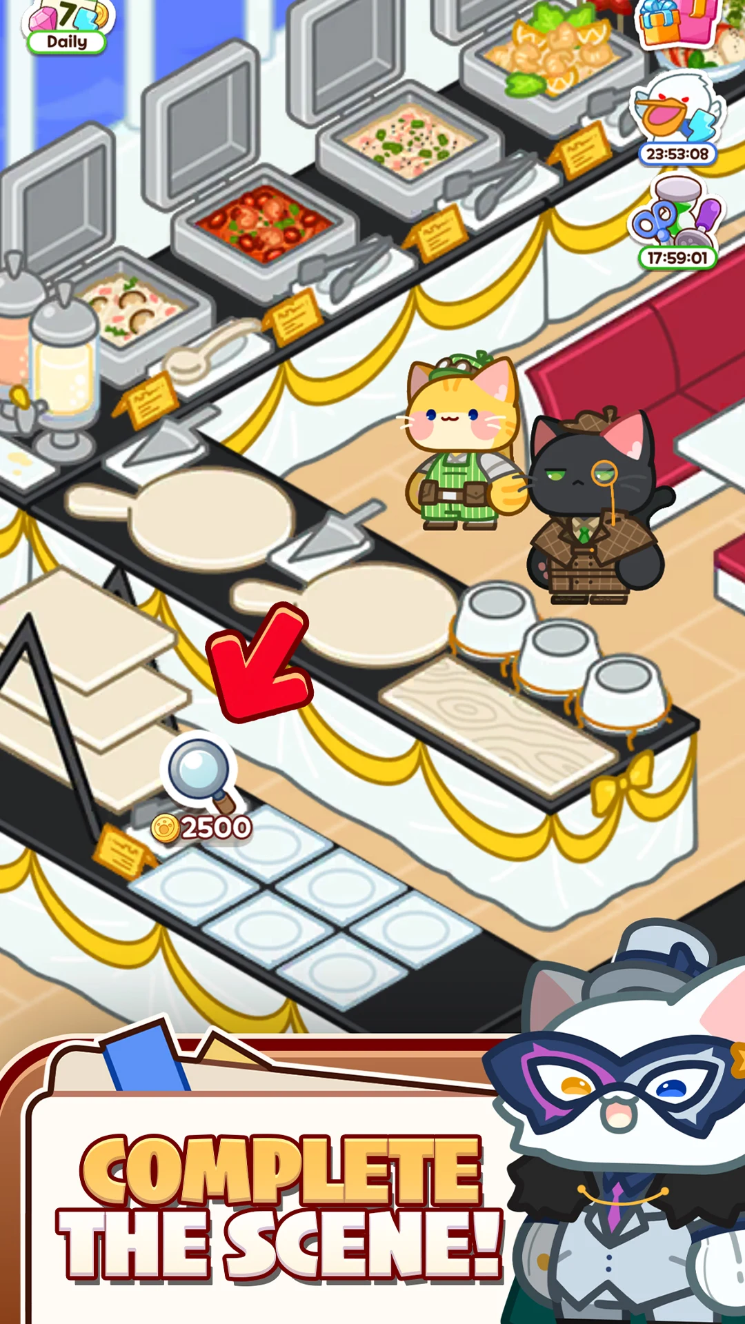 Merge Cat Town : Mystery Merge screenshot